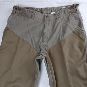 Columbia Canvas Brush Pants Heavyweight Mens 40x32 Brown Tan Hunting‎ Sportswear